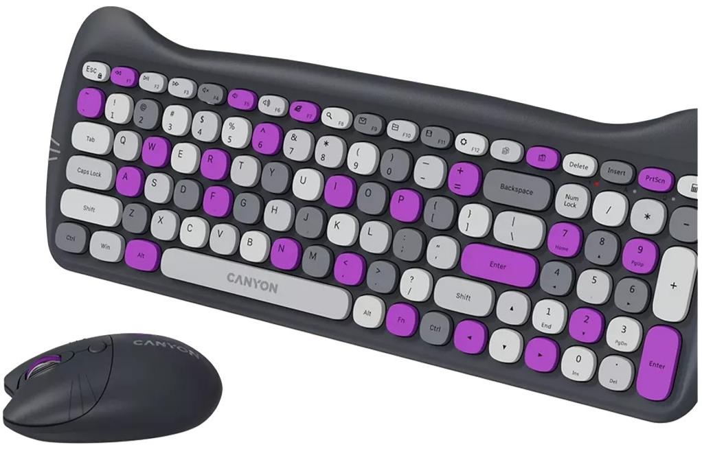 Комплект CANYON HSET-W6 Kitty Edition Violet (CNS-HSETW6VT) · 4