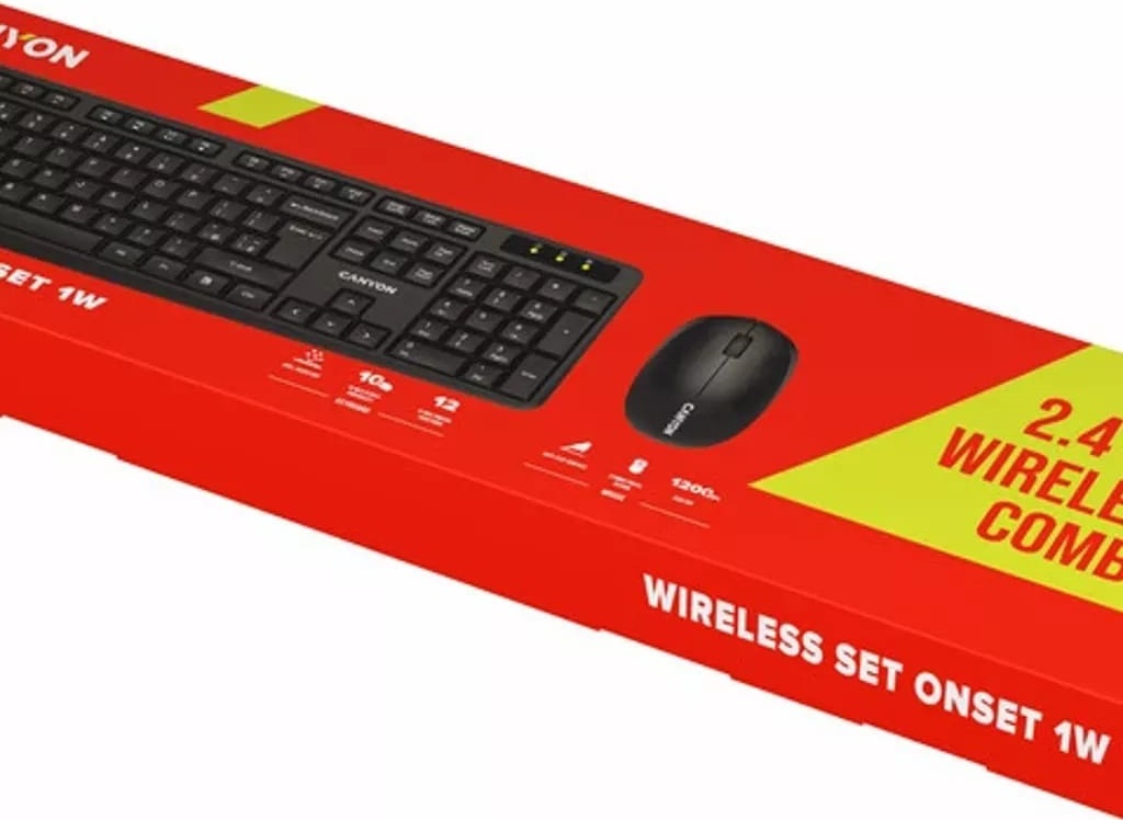 Комплект CANYON SET-W01 Black (CNE-HSETW01) · 5