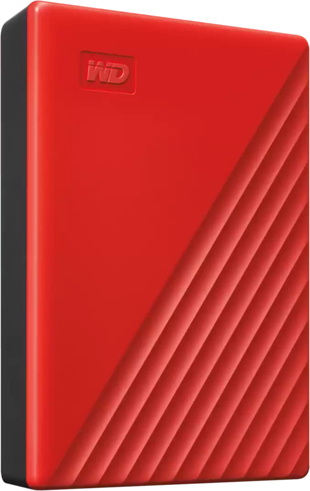 Зовнішній жорсткий диск 2.5" WD My Passport 4TB USB Red (WDBPKJ0040BRD-WESN) · 2