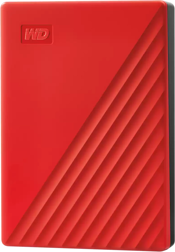 Зовнішній жорсткий диск 2.5" WD My Passport 4TB USB Red (WDBPKJ0040BRD-WESN) · 4