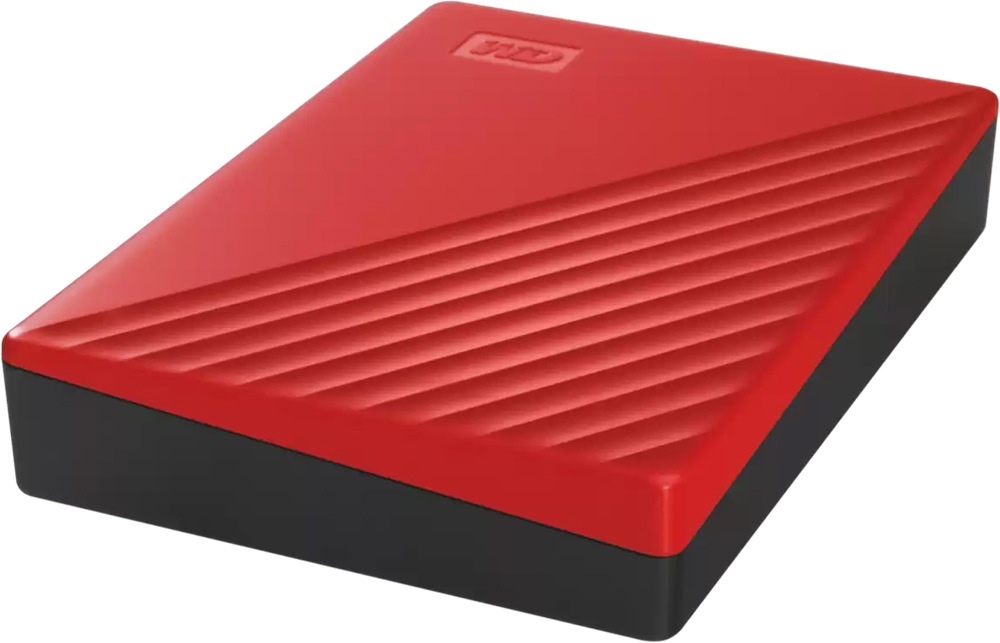 Зовнішній жорсткий диск 2.5" WD My Passport 4TB USB Red (WDBPKJ0040BRD-WESN) · 5