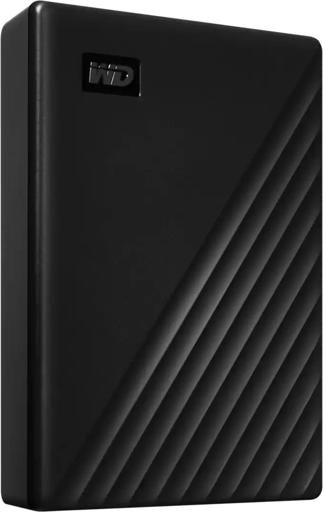 Зовнішній жорсткий диск 2.5" WD My Passport 4TB USB Black (WDBPKJ0040BBK-WESN) · 2