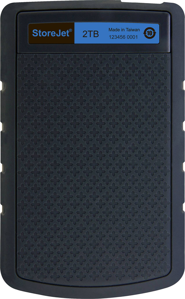 Зовнішній жорсткий диск 2.5" TRANSCEND StoreJet 25H3 2TB USB Blue (TS2TSJ25H3B) · 5
