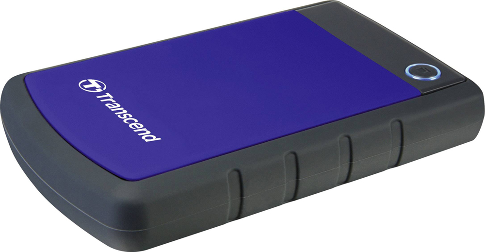 Зовнішній жорсткий диск 2.5" TRANSCEND StoreJet 25H3 2TB USB Blue (TS2TSJ25H3B) · 3