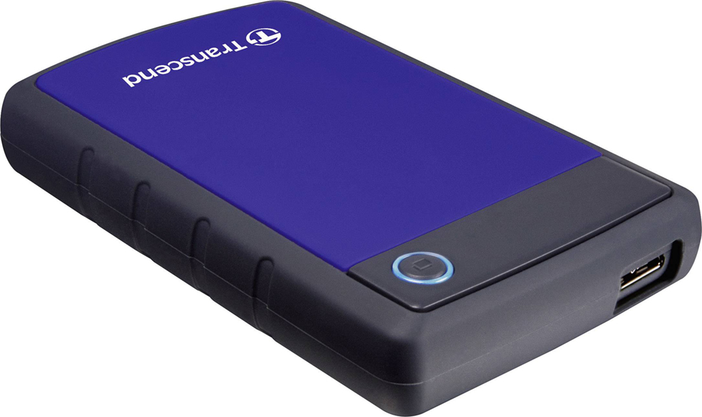 Зовнішній жорсткий диск 2.5" TRANSCEND StoreJet 25H3 2TB USB Blue (TS2TSJ25H3B) · 4