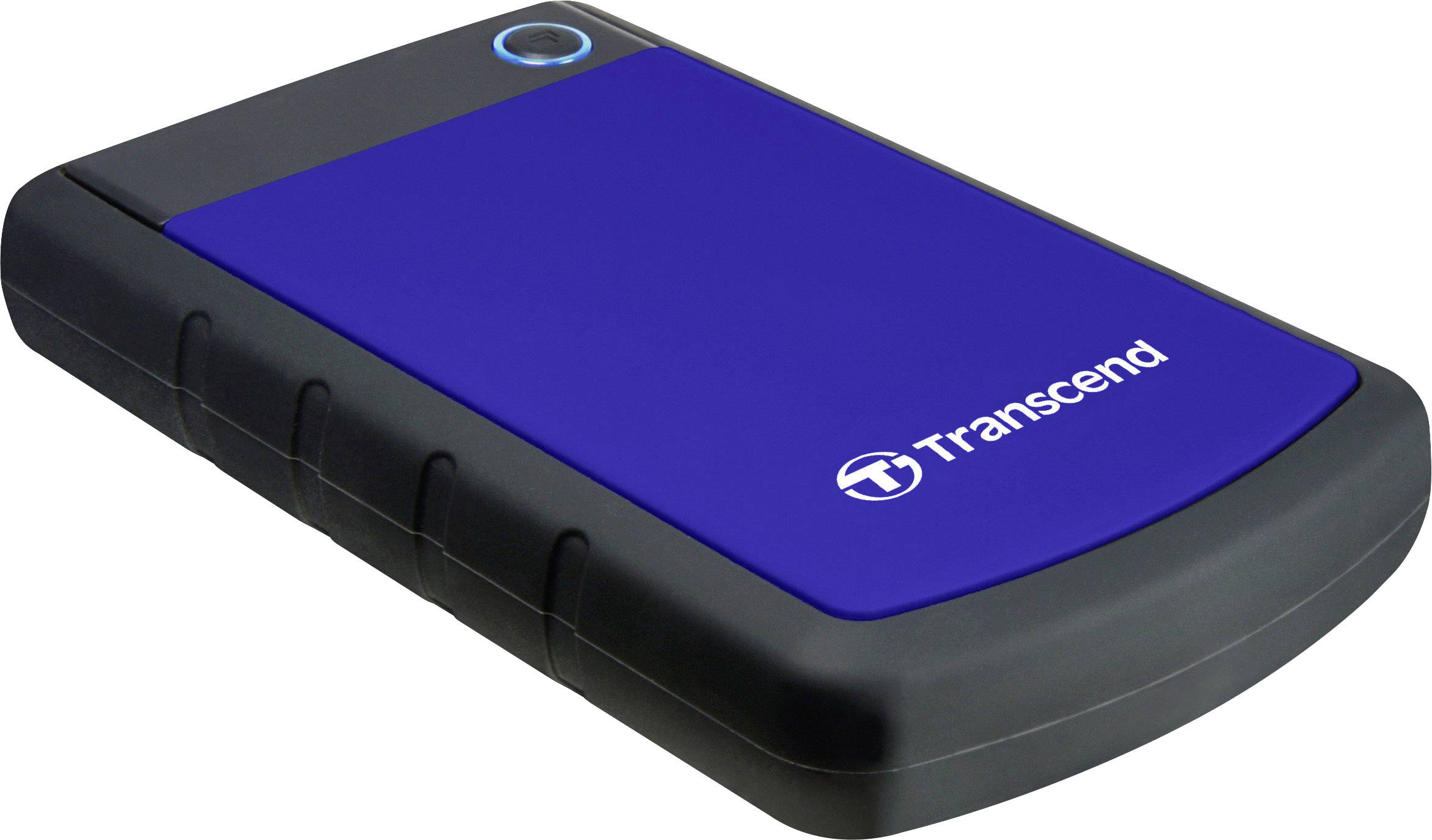 Зовнішній жорсткий диск 2.5" TRANSCEND StoreJet 25H3 2TB USB Blue (TS2TSJ25H3B) · 2