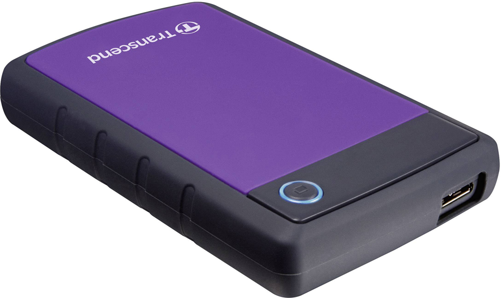 Зовнішній жорсткий диск 2.5" TRANSCEND StoreJet 25H3 1TB USB Purple (TS1TSJ25H3P) · 4