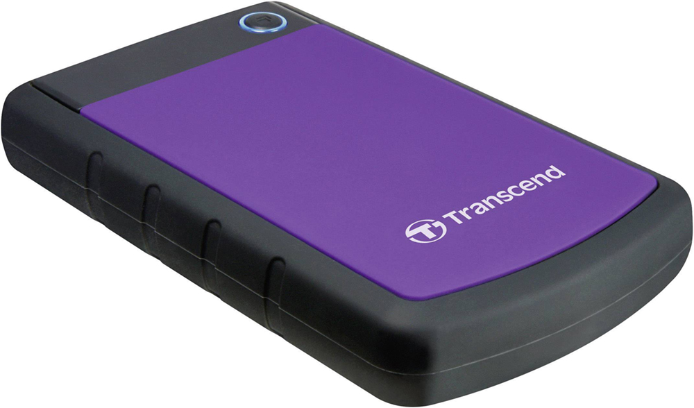 Зовнішній жорсткий диск 2.5" TRANSCEND StoreJet 25H3 2TB USB Purple (TS2TSJ25H3P) · 2