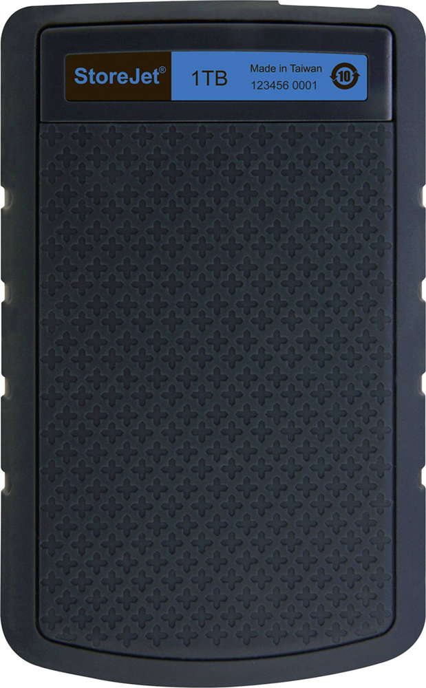 Зовнішній жорсткий диск 2.5" TRANSCEND StoreJet 25H3 1TB USB Blue (TS1TSJ25H3B) · 5