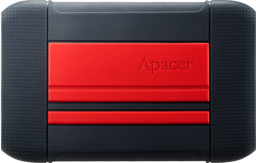 Зовнішній жорсткий диск 2.5" APACER AC633 1TB USB Red (AP1TBAC633R-1) в Києві