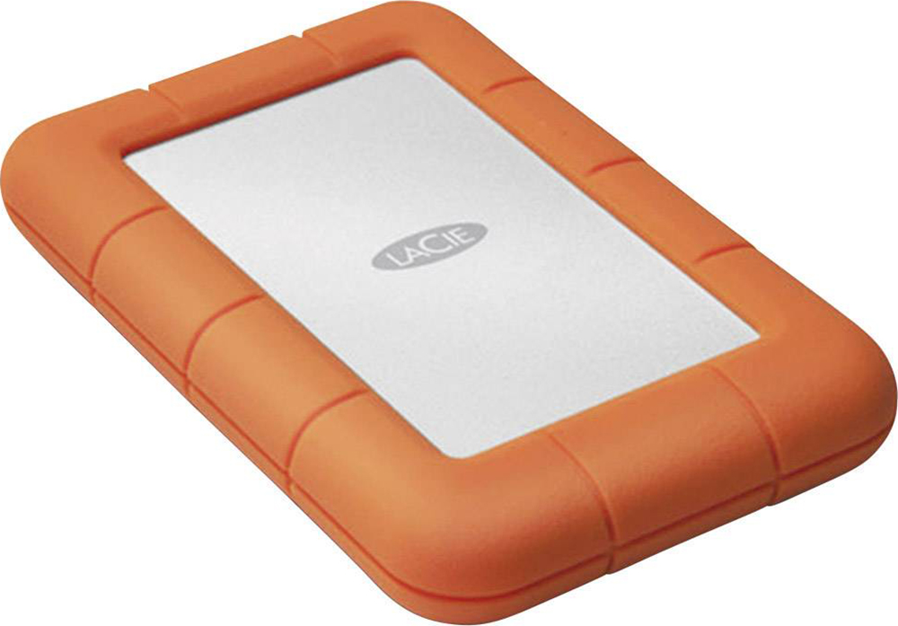Зовнішній жорсткий диск 2.5" LACIE Rugged Mini 2TB USB White/Orange (LAC9000298) · 2