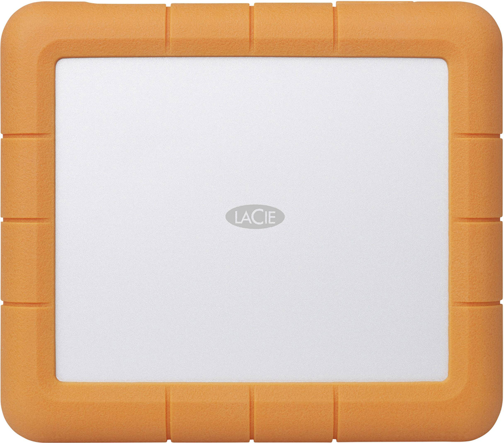 Внешний жесткий диск 2.5" LACIE Rugged RAID Shuttle 8TB USB-C White/Orange (STHT8000800) в Киеве