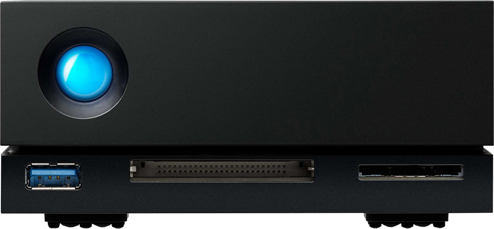 Зовнішній жорсткий диск 3.5" LACIE 1big Dock 16TB Thunderbolt/USB/USB-C Black (STHS16000800) в Києві
