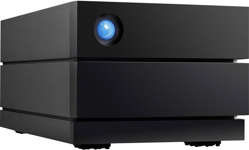 Зовнішній жорсткий диск 3.5" LACIE 2big RAID 8TB USB-C Black (STHJ8000800) · 2