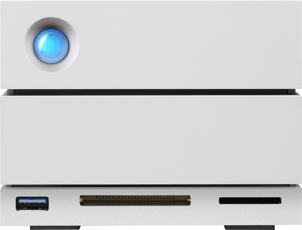 Внешний жесткий диск 3.5" LACIE 2big Dock 20TB Thunderbolt/USB/USB-C White (STGB20000400) в Киеве