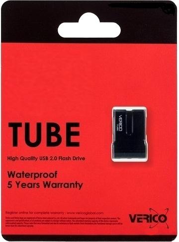 

Накопитель Verico USB 16Gb Tube Black