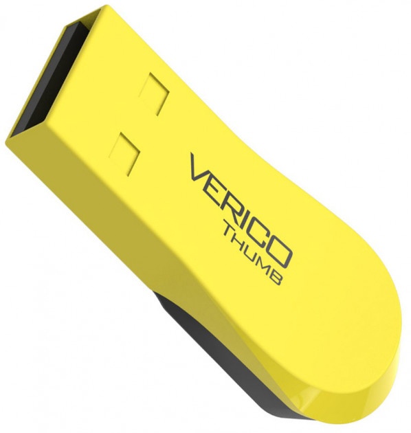 Накопичувач Verico USB 16Gb Thumb Yellow+Black в Києві