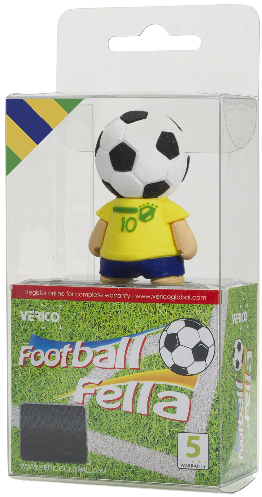 

Накопитель Verico USB 32Gb Football Brazil