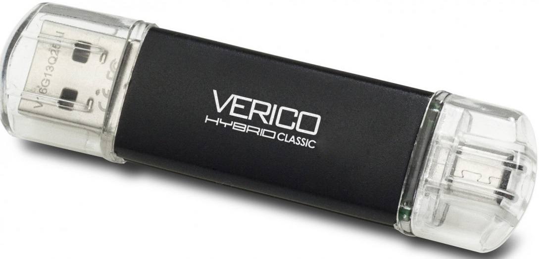 

Накопитель USB Verico 64Gb Hybrid CLASSIC (1UDOV-MIBK63-NN)