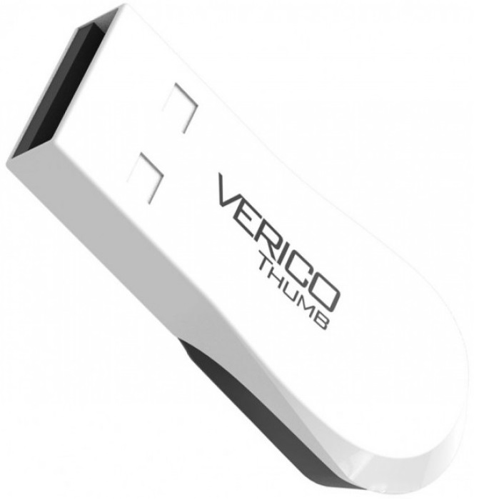 

Накопитель USB Verico 64Gb Thumb White+Black (1UDOV-P1WB63-NN)