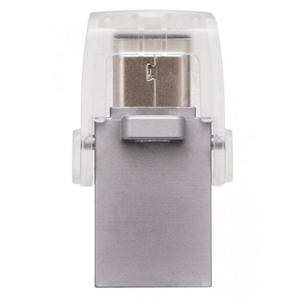 

Флешдрайв KINGSTON DT MicroDuo 3С 128GB, Type-C, USB 3.0