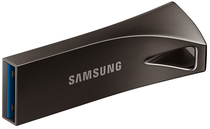 Накопичувач USB 128GB Samsung Bar Plus Titan Gray (MUF-128BE4/APC) · 5
