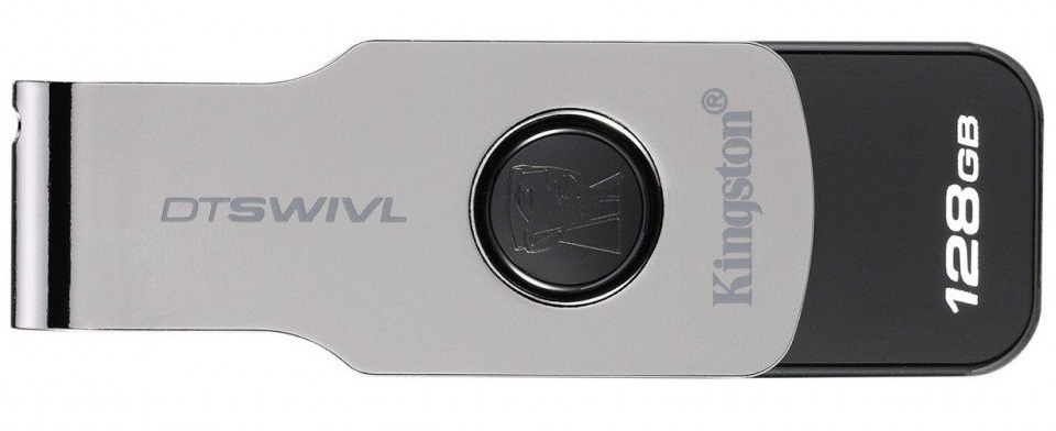 

Накопитель USB KINGSTON DataTraveler SWIVL 128GB (DTSWIVL/128GB)