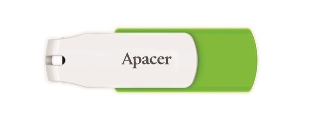 

Флешка USB FD Apacer 8Gb USB 2.0 (AH335) Green/White (AP8GAH335G-1)