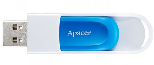 

Накопитель USB APACER AH23A 16GB Pure White (AP16GAH23AW-1)