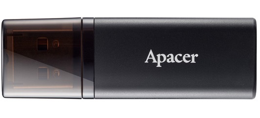 

Накопитель USB APACER AH23B 16GB Deep Valley Black (AP16GAH23BB-1)