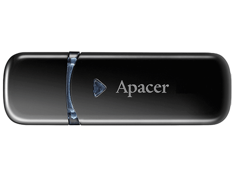 

USB-накопитель APACER AH355 32GB USB 3.0 Mysterious Black (AP32GAH355B-1)
