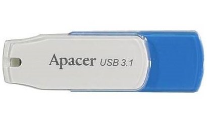 

Накопитель USB APACER AH357 64GB Ocean Blue (AP64GAH357U-1)