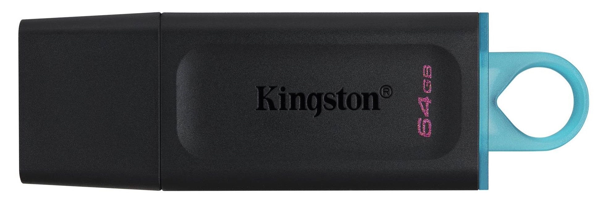 USB-накопичувач 64GB KINGSTON DataTraveler Exodia USB 3.2 Black/Teal (DTX/64GB) в Києві