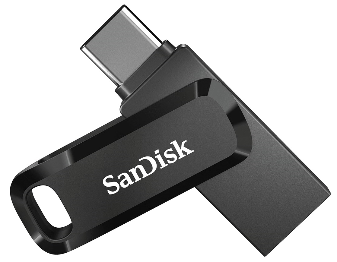 USB-накопичувач 128GB SANDISK Ultra Dual Drive Go USB-C/USB3.2 Black (SDDDC3-128G-G46) · 3