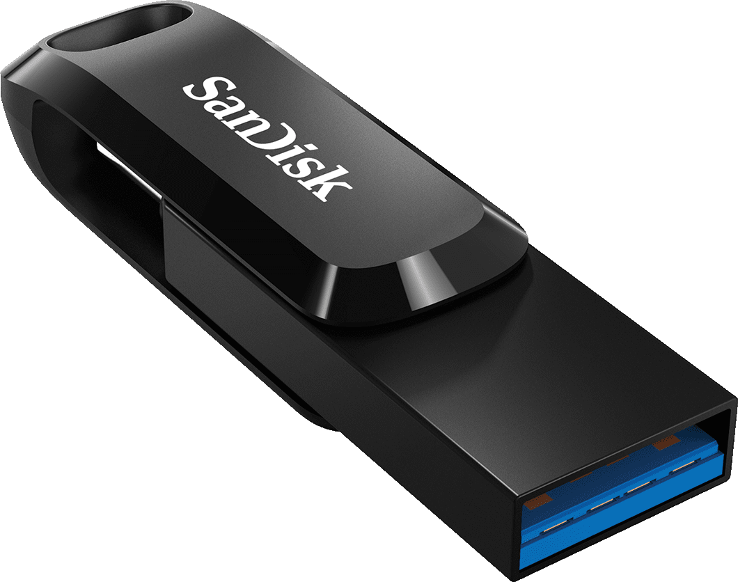 USB-накопичувач 64GB SANDISK Ultra Dual Drive Go USB-C/USB 3.2 Black (SDDDC3-064G-G46) · 4