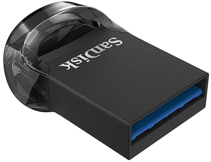 USB-накопичувач 64GB SANDISK Ultra Fit USB 3.1 Black (SDCZ430-064G-G46) · 3