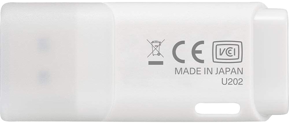 USB-накопичувач 32GB KIOXIA Hayabusa U202 USB 2.0 White (LU202W032GG4) · 2