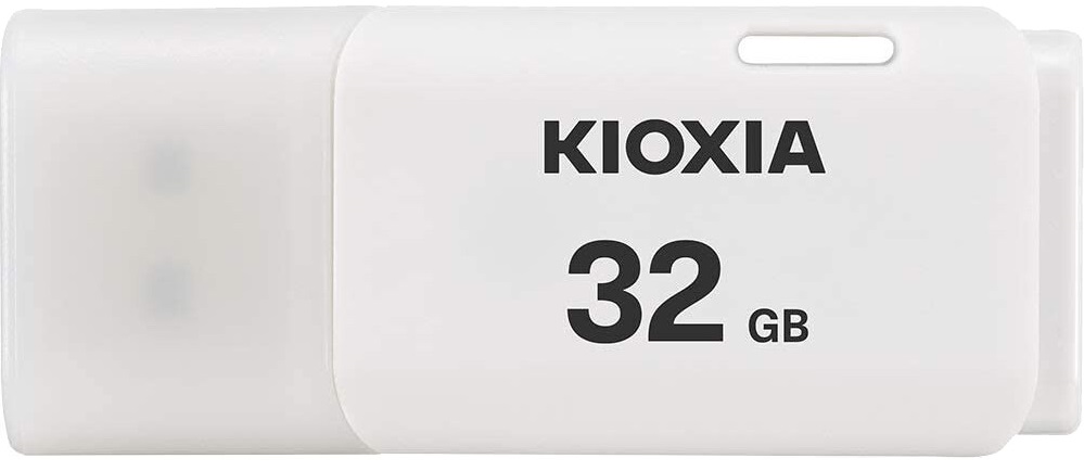 USB-накопичувач 32GB KIOXIA Hayabusa U202 USB 2.0 White (LU202W032GG4) в Києві
