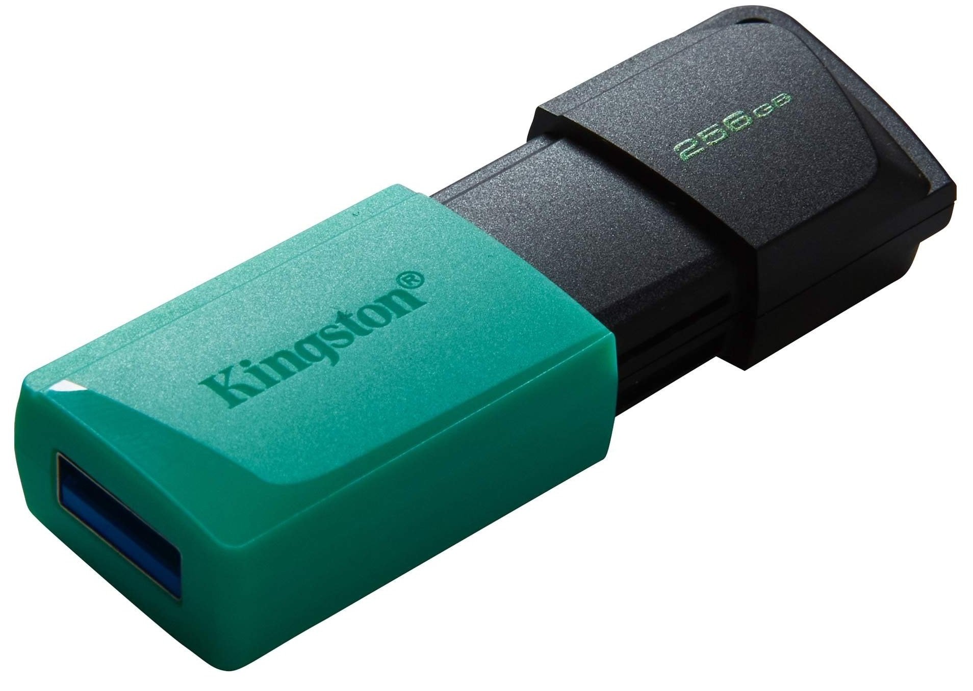 USB-накопичувач 128GB KINGSTON DataTraveler Exodia M USB 3.2 Black/Teal (DTXM/256GB) · 2