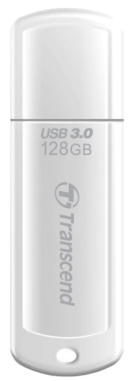 USB-накопичувач 128Gb TRANSCEND JetFlash 730 USB 3.0 White (TS128GJF730) · 2