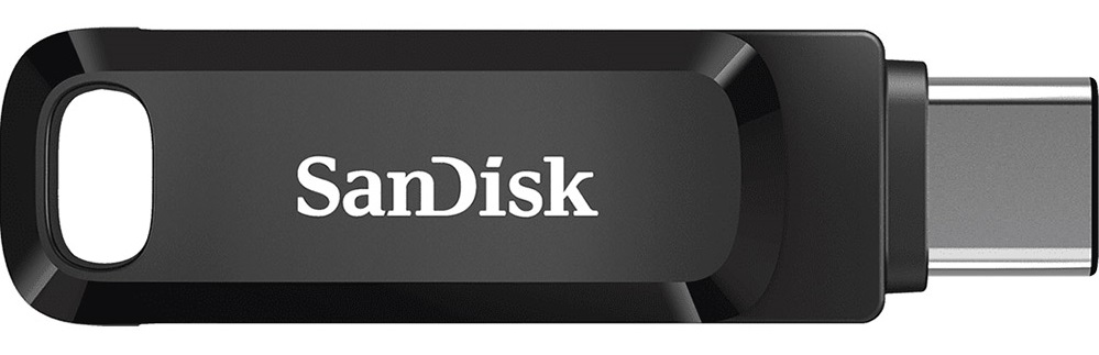 USB-накопичувач 128GB SANDISK Ultra Dual Drive Go USB-C/USB3.2 Black (SDDDC3-128G-G46) в Києві