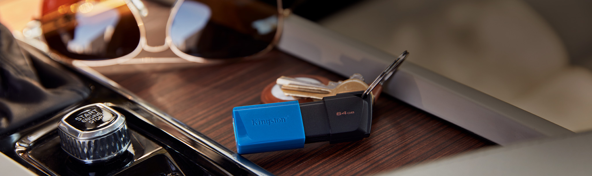 USB-накопичувач 64GB KINGSTON DataTraveler Exodia M USB 3.2 Black/Blue (DTXM/64GB) · 6