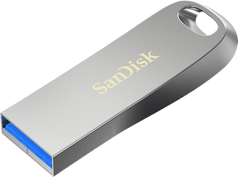 USB-накопичувач 512GB SANDISK Ultra Luxe USB 3.1 Silver (SDCZ74-512G-G46) · 2