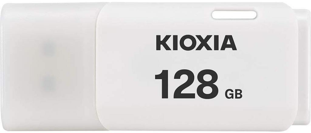 USB-накопичувач 128GB KIOXIA TransMemory U202 USB 2.0 White (LU202W128GG4) в Києві