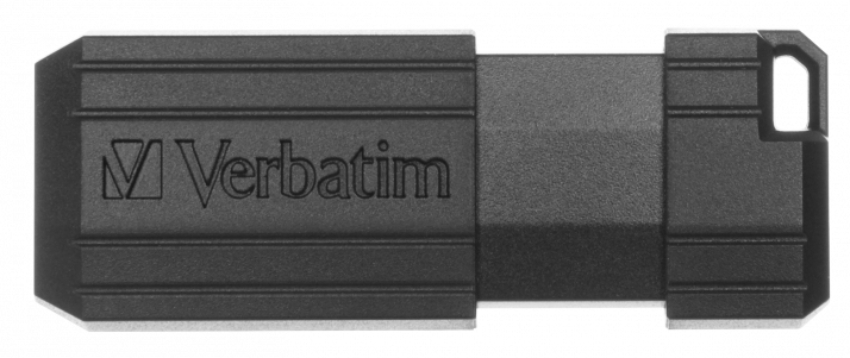 USB-накопичувач 16Gb VERBATIM PinStripe USB 2.0 Black (49063) в Києві