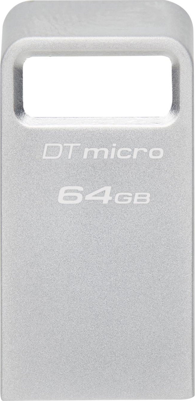 USB-накопичувач 64GB KINGSTON DataTraveler Micro USB 3.2 Metal (DTMC3G2/64GB) в Києві
