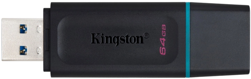 USB-накопичувач 2х64GB KINGSTON DataTraveler Exodia USB 3.2 Gen 1 Black (DTX/64GB-2P) · 2