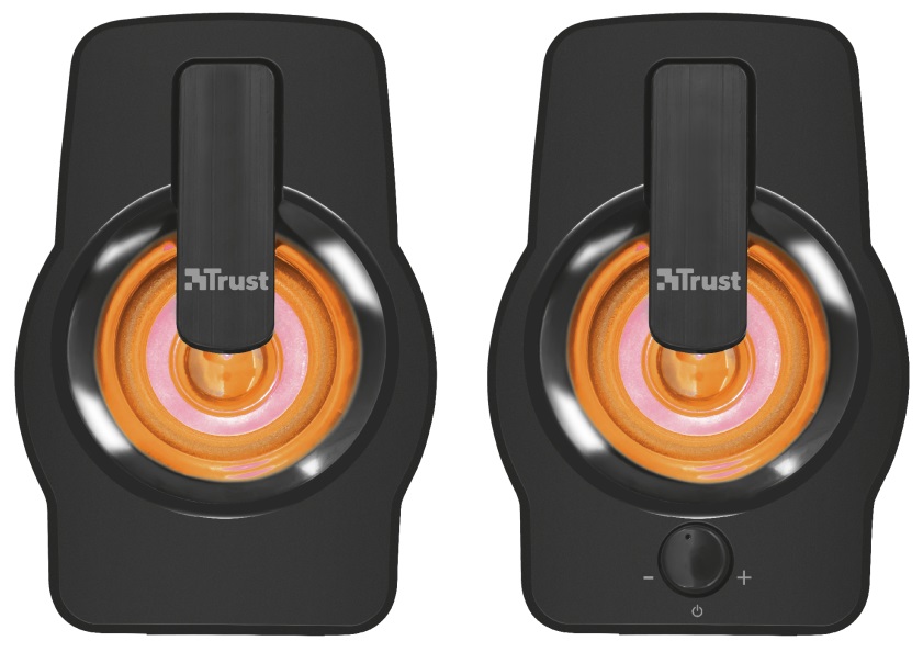 Акустична система 2.0 TRUST Gemi RGB Black (22948) · 4
