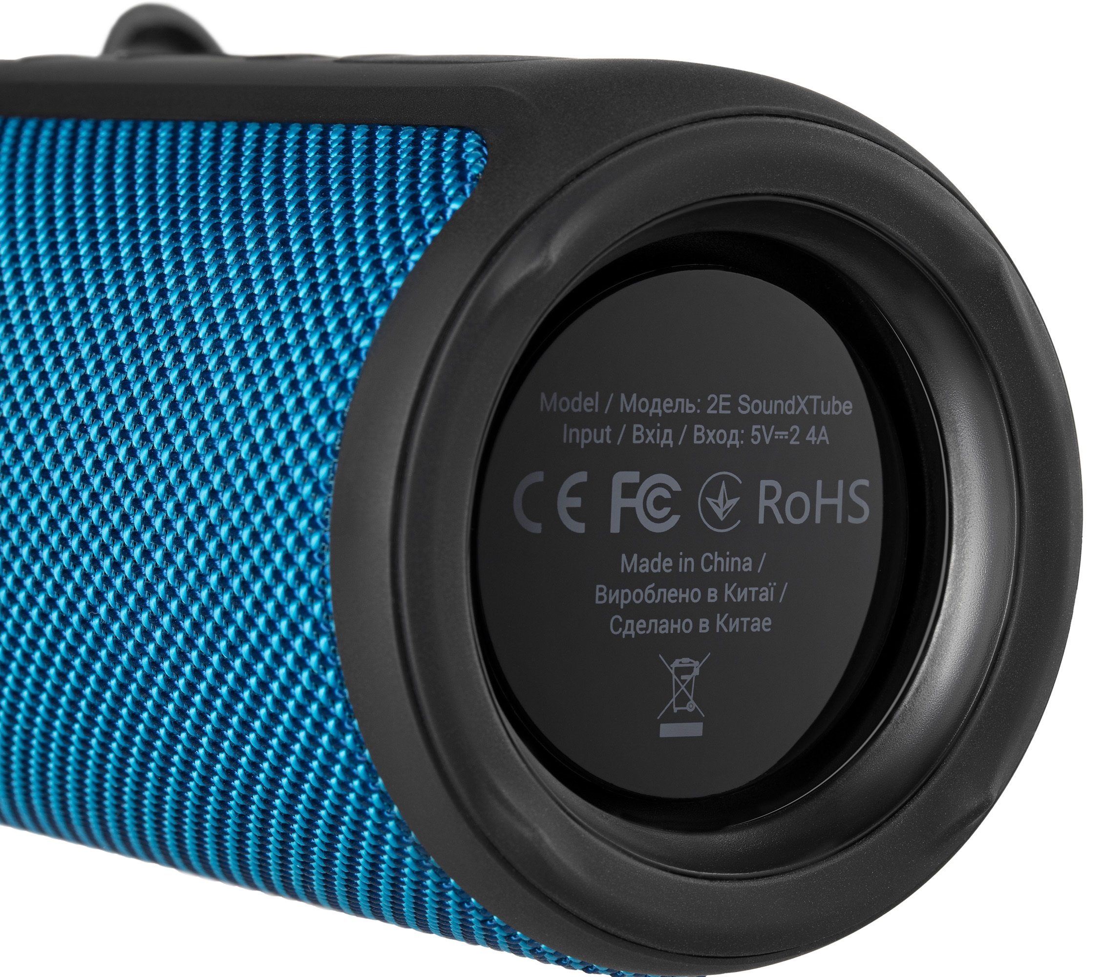 Портативна акустика 2E SoundXTube Blue (2E-BSSXTWBL) · 5