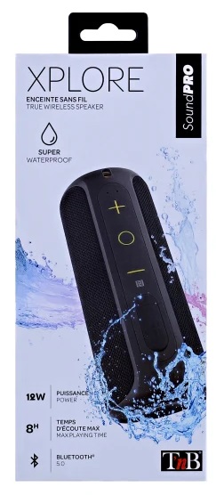 Портативна акустика TNB Xplore Black (HPXPL2BK) · 6